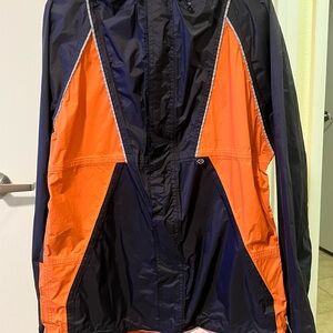 Harley-Davidson Orange and Black Windbreaker Jacket and Pants Set